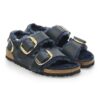 Milano cu cataramă Big Buckle, piele naturală uleioasă Milano cu cataramă Big Buckle, piele naturală uleioasă