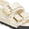 Milano Shearling Piele naturală – Shearling lucioasă Ecru