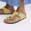 Nituri Gizeh Piele de căprioară Ocre