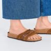 Oita Piele de căprioară împletită Mink Oita Piele de căprioară împletită Mink