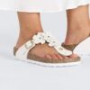 Ornament floral Gizeh din piele naturală