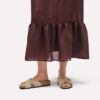 Piele de căprioară cu margini cu nituri Siena Piele de căprioară cu margini cu nituri Siena
