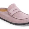 Piele de căprioară înfășurată Naples, violet decolorat Piele de căprioară înfășurată Naples, violet decolorat
