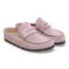 Piele de căprioară înfășurată Naples, violet decolorat Piele de căprioară înfășurată Naples, violet decolorat