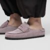 Piele de căprioară înfășurată Naples, violet decolorat Piele de căprioară înfășurată Naples, violet decolorat