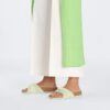Piele de căprioară Oita, culoare lime decolorată Piele de căprioară Oita, culoare lime decolorată