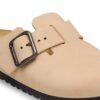 Piele nubuc cu cataramă metalică Boston Piele nubuc cu cataramă metalică Boston