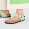 Piele nubuc Gizeh Big Buckle