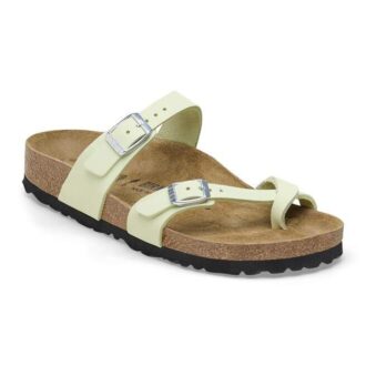 Piele nubuc Mayari, culoare lime decolorat