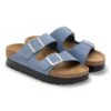 Platformă Arizona Pap Flex din piele nubuc Platformă Arizona Pap Flex din piele nubuc