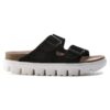 Platforma Arizona din piele de căprioară Platforma Arizona din piele de căprioară