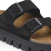 Platforma Arizona din piele de căprioară Platforma Arizona din piele de căprioară