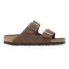 Soft Footbed Arizona din piele de căprioară, nuanță Dark Tea Soft Footbed Arizona din piele de căprioară, nuanță Dark Tea
