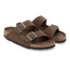 Soft Footbed Arizona din piele de căprioară, nuanță Dark Tea Soft Footbed Arizona din piele de căprioară, nuanță Dark Tea