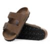 Soft Footbed Arizona din piele de căprioară, nuanță Dark Tea Soft Footbed Arizona din piele de căprioară, nuanță Dark Tea