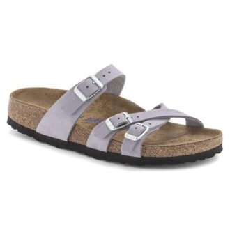 Soft Footbed FrancaN Piele nubuc Purple Fog
