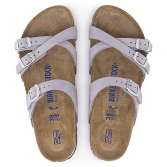 Soft Footbed FrancaN Piele nubuc Purple Fog