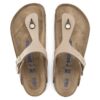Soft Footbed Gizeh din piele nubuc Soft Footbed Gizeh din piele nubuc