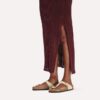 Soft Footbed Gizeh din piele nubuc
