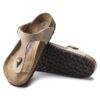 Soft Footbed Gizeh din piele nubuc Soft Footbed Gizeh din piele nubuc