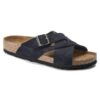 Soft Footbed Lugano din piele de căprioară Soft Footbed Lugano din piele de căprioară