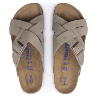 Soft Footbed Lugano din piele de căprioară Soft Footbed Lugano din piele de căprioară