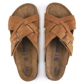 Soft Footbed Lugano din piele de căprioară Soft Footbed Lugano din piele de căprioară