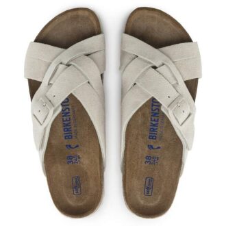 Soft Footbed Lugano din piele de căprioară