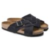 Soft Footbed Lugano din piele de căprioară Soft Footbed Lugano din piele de căprioară