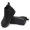 Stalon piele nubuc negru Stalon piele nubuc negru