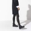 Stalon piele nubuc negru Stalon piele nubuc negru