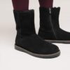 Uppsala Zip din piele de căprioară și piele de căprioară Uppsala Zip din piele de căprioară și piele de căprioară