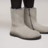 Uppsala Zip din piele de căprioară și piele de căprioară Uppsala Zip din piele de căprioară și piele de căprioară